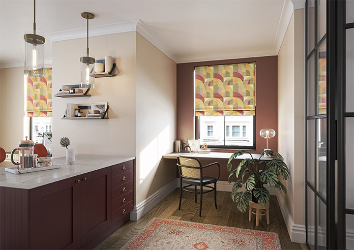 Varadero Velvet, Aloe - Twist&Fit Roman Blind - Image 6